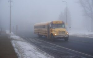Why school bus is yellow?